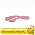 thumbnail image 4 of Muqee Peeko Toddler Weaning Tableware Set Pink for Girls with Suction Tray 3 Piece Set, 4 of 10