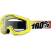 100% Strata 2013 MX Offroad Clear Lens Goggles Sunny Days