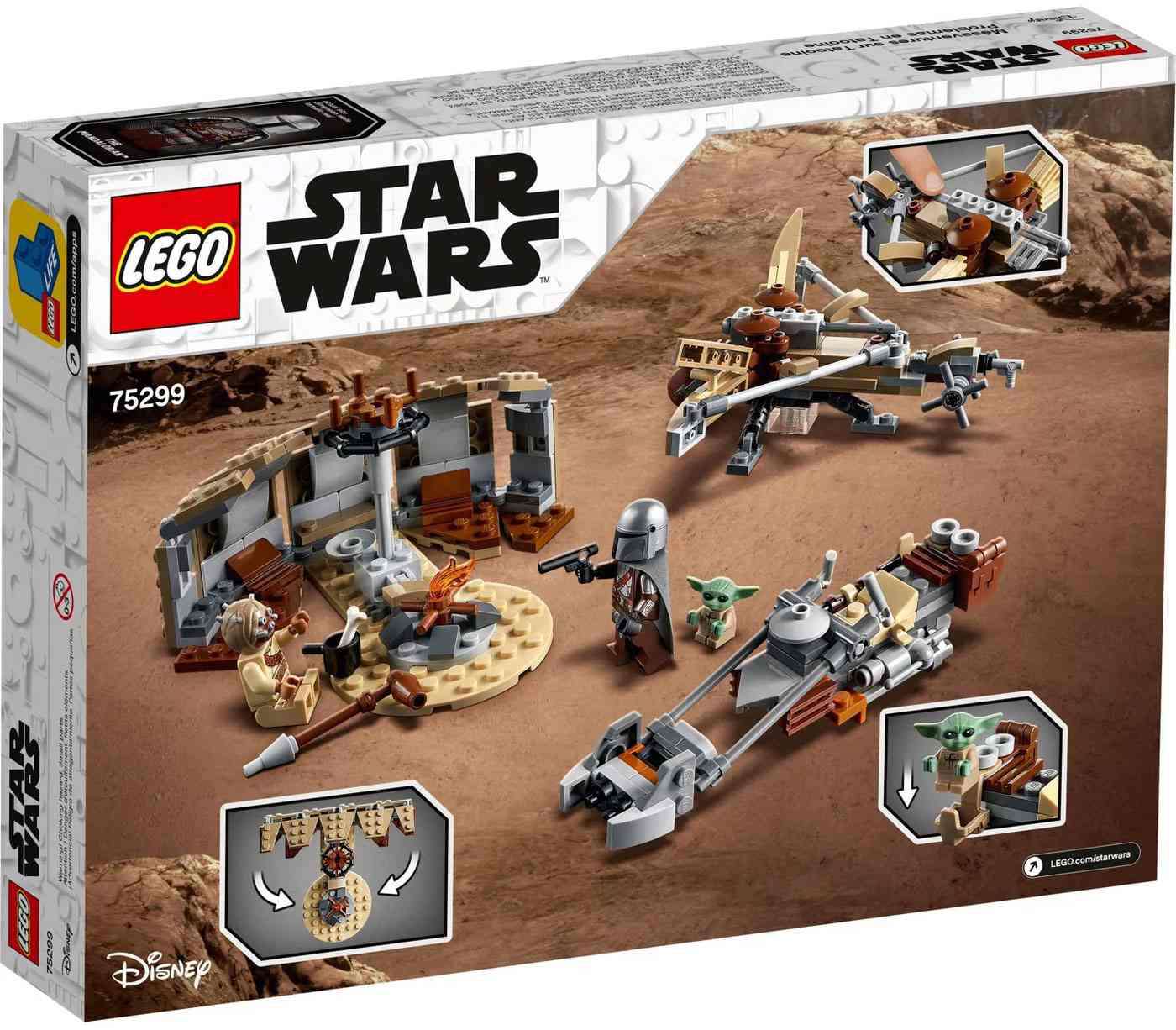 Pre-Owned LEGO Star Wars: The Mandalorian Trouble on Tatooine 75299 Building Toy for Kids (277 Pieces)
