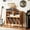 Natural, variant on Large Record Player Stand Holds Up to 450 Albums | Walnut Turntable Stand with Storage Holds Up to 450 Albums, Vinyl Record Holder, Record Table for Music Living Room