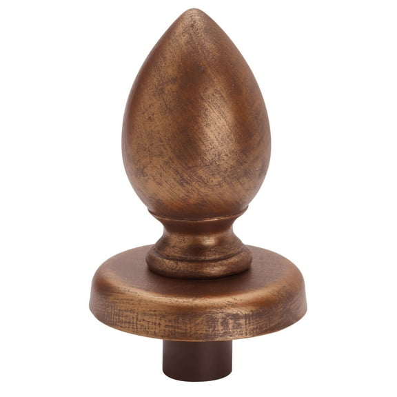 Boutique Cobblestone Tear Drop Finial for Dressmaker Forms