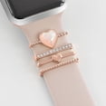 thumbnail image 3 of Decoración Para Apple watch band series 8, 7, 6, 5, 4 se, accesorios, dijes de joyería de diamantes para Samsung/Huawei, correa de reloj de 20mm/22mm, 3 of 4