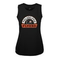 thumbnail image 2 of Women's Levelwear  Black Philadelphia Flyers Macy Banner Arch Tank Top, 2 of 3