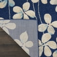 thumbnail image 3 of Desert Fields Contemporary Floral Navy 8' x 10' Area Rug, (8' x 10'), 3 of 6