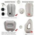 thumbnail image 4 of Inflatable Travel Pillow for Airplane Neck Head Rest Pillow, 4 of 7