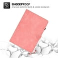 thumbnail image 6 of Dteck iPad 9.7 2017/2018 Case, iPad 6th Generation Case, iPad 5th Generation Case, iPad Air 2 Case, iPad Air Case, Slim Matte PU Leather Card Slots Wallet Case Multi-angle Standing Cover,Pink, 6 of 6