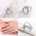thumbnail image 2 of Guardurnaity Anillo de apertura para mujer, anillos de decoración de circonita geométrica, decoraciones de mano ajustables, joyería para novia y mujer para Ropa, zapatos y accesorios Miscelánea Guardurnaity AP014465-00, 2 of 6