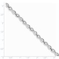 thumbnail image 2 of 925 Sterling Silver Diamond Chain Tennis Charm Bracelet Infinity, 2 of 6
