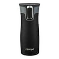 thumbnail image 1 of Contigo AUTOSEAL West Loop 16 oz Tasse de Voyage en Acier Inoxydable, Noir Mat, 1 of 8