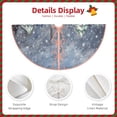 thumbnail image 3 of Rateoe Watercolor Winter Landscape For Christmas Pattern Christmas Tree Skirt with Ties , Christmas Tree Decorations, Farmhouse Christmas Decor Xmas Holiday Decorations-36", 3 of 6