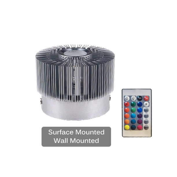 Moyic Lámpara de pared colorida Lámpara de araña LED con control remoto Lámpara de novedad Luz colgante LED de ahorro de energía duradera Iluminación y accesorios No.1 Moyic HA026523-01