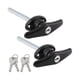 thumbnail image 1 of Truck Cap Locking T-Handles Campers Topper Lock, Campers Shell Locks and Keys T-Handle Canopy Repla, 1 of 5