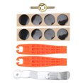 thumbnail image 3 of Bike Inner Tire Patch Repair Kit, Bike Inner Tube Patch Kits Bike Tire Repair Levers With Tire Rasp For Cycling Motorcycle, 3 of 8