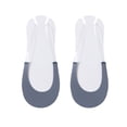 thumbnail image 5 of Kiskick 1 Pair Breathable Non-slip Half Boat Socks Low Cut Thin Elastic Cool Transparent Suspenders Half Invisible Socks Shoes Accessories for Stylish Comfort, 5 of 8