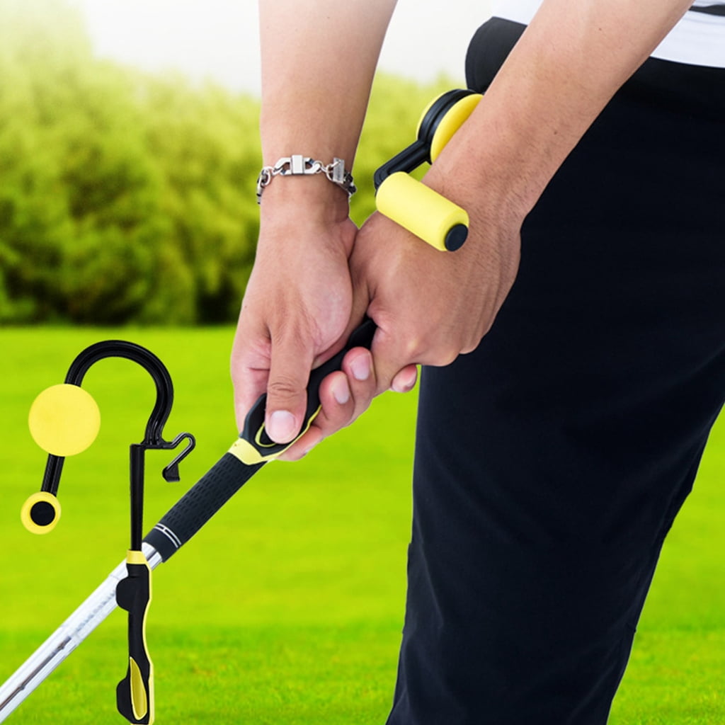 MOMOJIA Golf Practice Equipment With Postures Correction Grip And Secure Base For Swings Drills