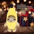thumbnail image 2 of Juguete de peluche de gato de plátano Multiusos Divertido Descompresión Dibujos animados lindos Animales de peluche suaves y acogedores Juguete  ANGGREK Otros, 2 of 7