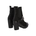 thumbnail image 3 of Botín Tacón Plataforma Track Para Mujer Casual Drillo Negro Platonia  GRETA-01-NEGRO, 3 of 8