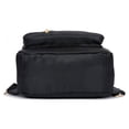 thumbnail image 3 of Women Girls Black Nylon Mini Backpack Travel School Backpack Shoulder Bags, 3 of 6