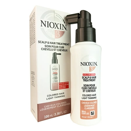 Nioxin System 3 Scalp Activating Treatment For Fine Chem.Enh.Normal-Thin Hair Nioxin, 3.4
