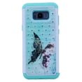 thumbnail image 1 of TopSave Étui de Protection Bling Diamond Defender 2 en 1 TPU PC Antichoc Armure Pailletée pour Samsung S8 Plus,03, 1 of 3