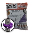 thumbnail image 1 of Lock Jawz T-360 Electric Fence T-Post Insulator - Purple (25/pk), 1 of 4