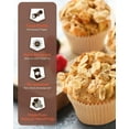 thumbnail image 2 of Bake Choice 200 Count Standard Cupcake Muffin Liners for Baking, Natural, Food-grade Cupcake Wrapper, Greaseproof Parchment Muffin Paper, 2 of 7