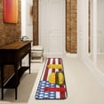 thumbnail image 3 of Dreamtimes Happy 4th of July Food Hallway Runner Rug 2'x6' Kitchen Rug with Rubber Backing Non Slip Entryway Rug Runner Washable Soft Area Rug for Hallway Bedroom Kitchen Decor, 3 of 6