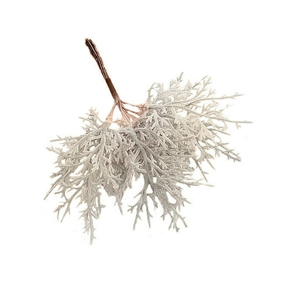 Yoone 1 Bouquet Decorative Artificial Flower Durable Plastic Acorns Leaf Stimulation Fake Plant for Home