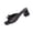 Black, variant on DIVVce Polka Dot Bow Block Heel Mules For Women Square Toe Comfortable Slip On Footwear