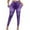 Purple, variant on ABATAB Leggings for Women Butt Lifting Stretchy Pants Soft High Waisted Casual Pull on Skinny Trendy Leggings with Pockets