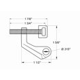 thumbnail image 2 of Deltana HPS88U15 Hinge Mounted Pin Stop for Steel Hinges- Satin Nickel - Solid, 2 of 2