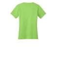 thumbnail image 6 of Port & Company LPC150 Ladies Ring Spun Cotton Tees, Lime - 4XL, 6 of 6