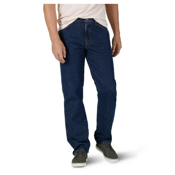 Wrangler Authentics Men's Classic 5-Pocket Regular Fit Cotton Jean ...