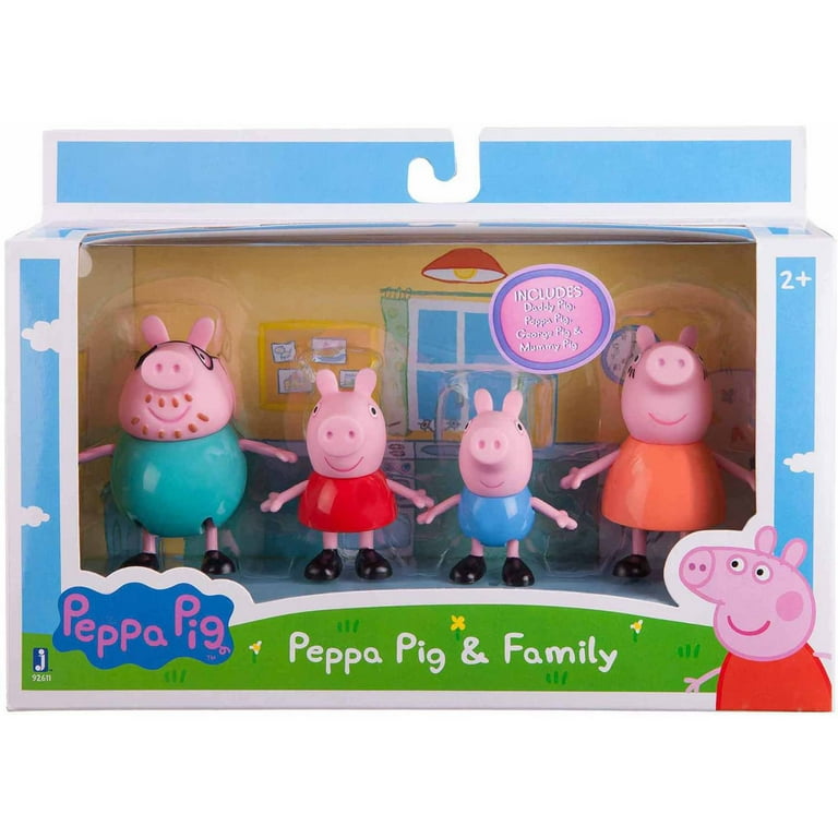 Peppa Pig Figure 4 pack Family Pack