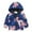 Navy, variant on dmqupv Teen Girl Rain Jacket Waterproof Toddler Rain Jacket Kids Cartoon Windbreaker Coat Baby Girl Boy Zip Hooded Outerwear Fall Raincoat Blue,Size for 3-4 Years