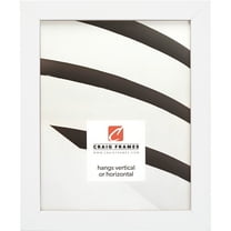 Craig Frames Essentials, 15x21 inch Picture Frame, Satin White