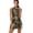 Camouflage Hunting, variant on Camouflage Hunting Leaf Athletic Dress Active Exercise Workout Sports Athletic Dresses Stand Collar Breathable Quick-Dry Stretch Designed for Tennis
