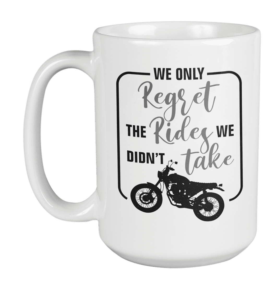 Coffee Tea Mug And Coaster Gift Set Biker Grandad 