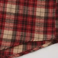 thumbnail image 7 of Mens Flannel Shirts Long Sleeve Flannel Shirt for Men Warm Casual Soft Cotton Button Down Plaid Mens Flannel Shirt Red L, 7 of 7