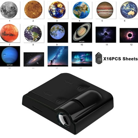

WSSEY 1Set Aurora Moon Galaxy Projection Lamp Creative Background Atmosphere Night Light Earth Projector Photography Lamp for Birthday Gift D65