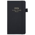 thumbnail image 2 of Agenda planificadora 2026 | Cierre con banda elástica - Cuaderno encuadernado en tapa dura | Organizador diario | Establecimiento de metas - Diseño elegante y moderno | Diario seguro y libro de, 2 of 5