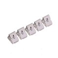 thumbnail image 1 of 5 Pcs/lot Acier à Ressort de Haute Qualité avec Ressort à Feuille Plaqué Nickel AA Clip de Contact de Pile, 1 of 4