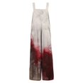 thumbnail image 7 of WTOBBY Women's Halloween Printed Cotton Jumpsuit, Sleeveless Casual Design with Loose Fit for Breathability, Perfect for Comfortable Everyday Wear,GrayS, 7 of 7