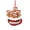 C, variant on Gingerbread Christmas Ornament, Holiday Tree Decoration, Flat Festive Food Themed Accent for Tree Branches Wreaths, Lightweight Acrylic or Lightweight Board Accent for Flexible Display