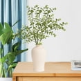 thumbnail image 4 of EGYMEN Artificial Flower Branch, Small Leaf Faux Plant, PVC Greenery Decoration, Long Lasting Home Accent, 4 of 6