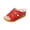 Red, variant on Clearence Women’s Slope Heel Sandals Beach Casual Footwear with Hollow Diamond Cutouts Thick Non-Slip Sole Lightweight Cushioning Slides