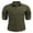 Army Green, variant on Men's Western Cowboy Shirts Long Sleeve Cotton Casual Button Down Work Shirt with Pockets