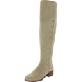thumbnail image 1 of Vince Camuto Womens Kreesell Faux Suede Pull On Over-The-Knee Boots, 1 of 3