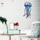 thumbnail image 4 of RKSTN Wall Sticker Jellyfish Metal Wrought Iron Crafts Interior Wall Decoration, 4 of 4