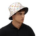 thumbnail image 6 of Bucket Hat for Men Women, Simple Drawing Colorful Cute Corgi Breathable Sun Hat Summer Beach Hats, Fun Womens Mens Bucket Hat for Travel Outdoor Vacation Fishing Hiking Sports, 6 of 6